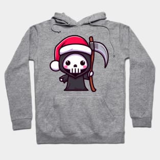 Christmas grim reaper Hoodie